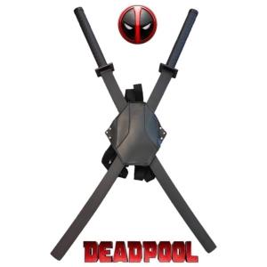 Deadpool katanas paire fourreaux étui dorsal