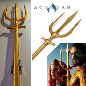 Aquaman trident taille réelle métal doré