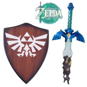 Zelda épée Link lames interchangeables + plaque