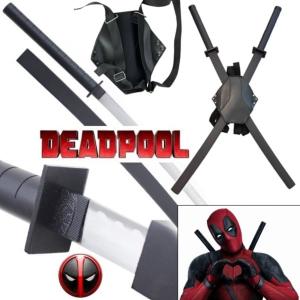 Deadpool katanas paire fourreaux étui dorsal