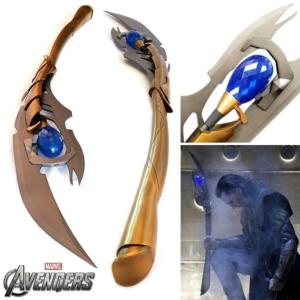 Avengers sceptre Loki présentoir led Chitauri